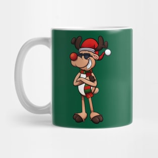 Cool Christmas Reindeer Mug